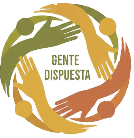 logo gente dispuesta fondo blanco